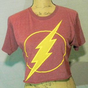 Flash Crop Top Womans Shirt